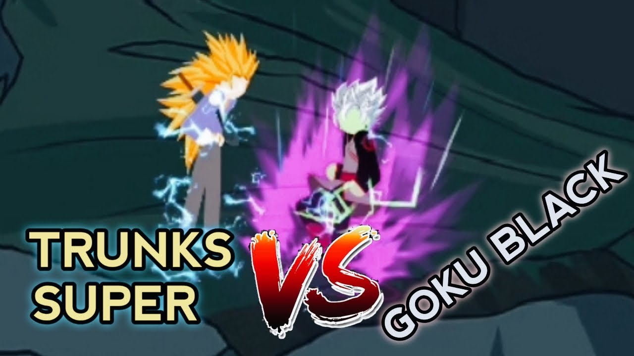 TRUNKS se CONVIERTE EN SUPER SAYAYIN 3 | STICKMAN WARRIORS