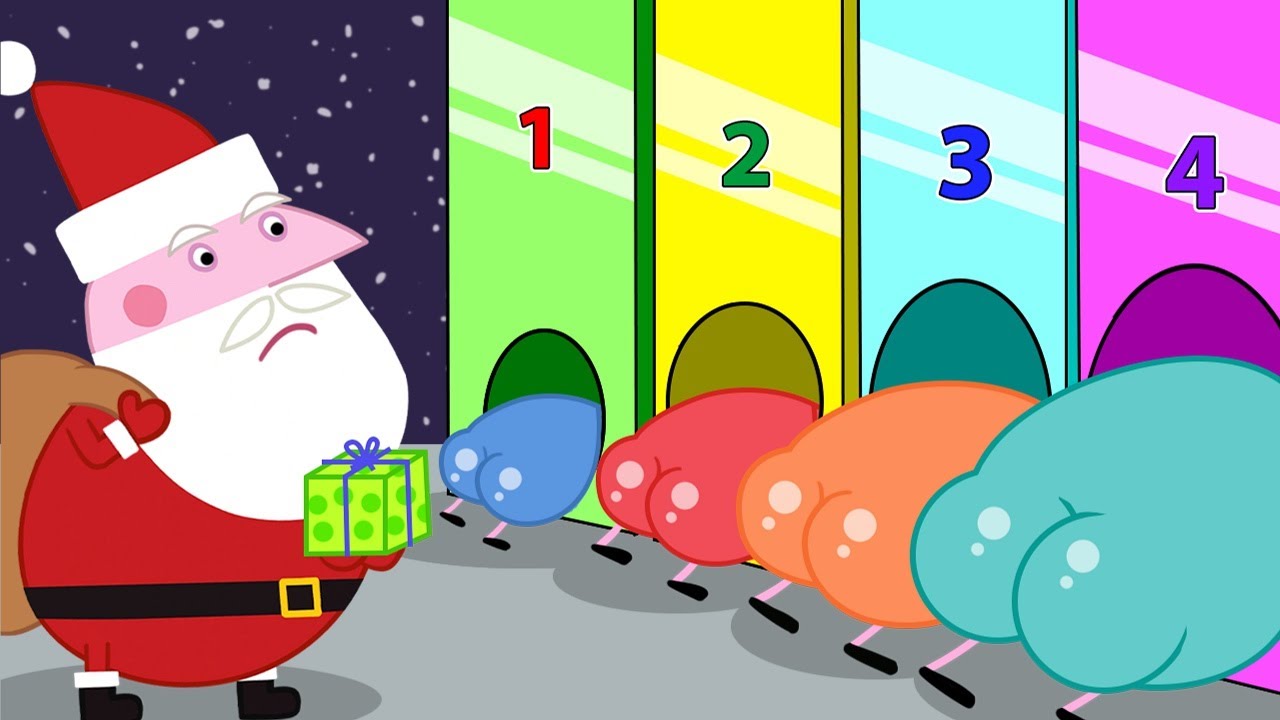 Santa Claus Choose The Right Peppa Family?! | Peppa Pig Funny Animation