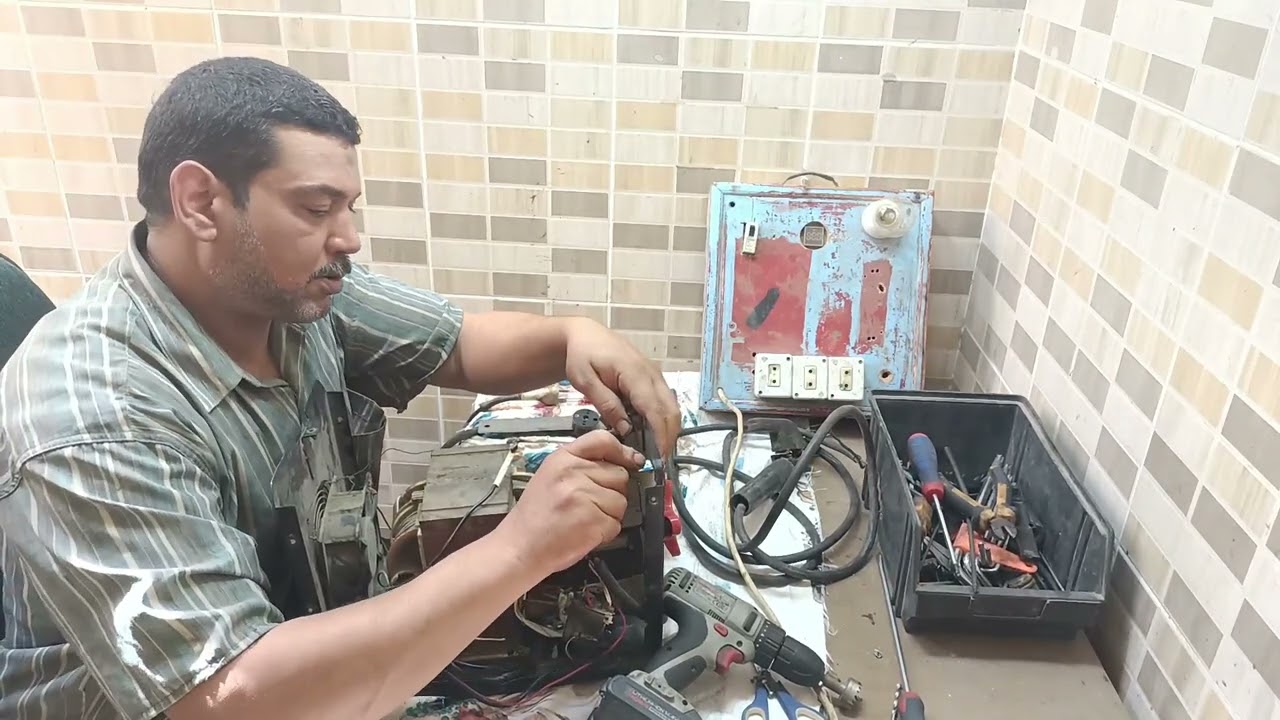 تركيب مفتاح عادي لمكنه لحام
