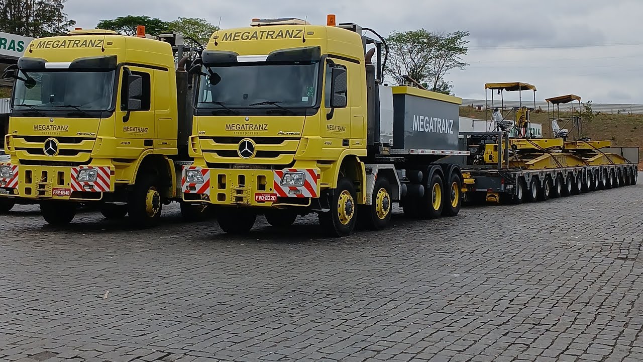 CARGA PESADA,  VIAGEM DE SP a BH , GÔNDOLA 14+14 