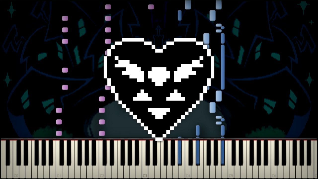 [Piano Solo] DELTARUNE - The Field of Hopes and Dreams | Synthesia Tutorial | Arrangement
