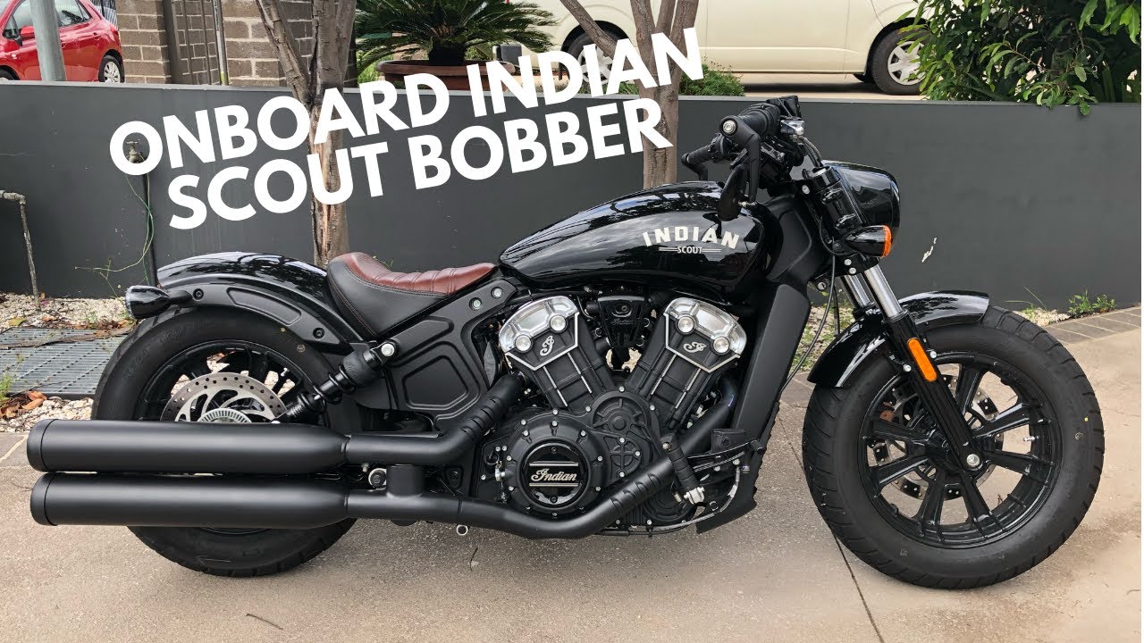 *Onboard* 2018 Indian Scout Bobber