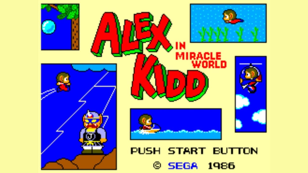 Alex Kidd In Miracle World(master system) music ost - Underwater
