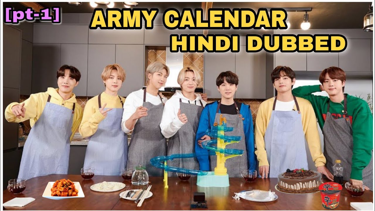 ARMY CALENDAR \\ Hindi Dubbing \\ (pt-1)