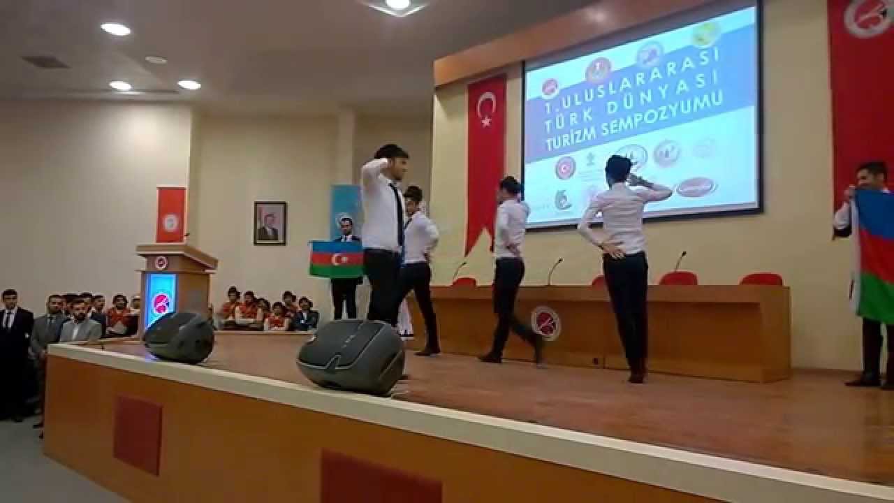 Kastamonu Universiteti Bakı lövhələri rəqsi ( Türkiyə )