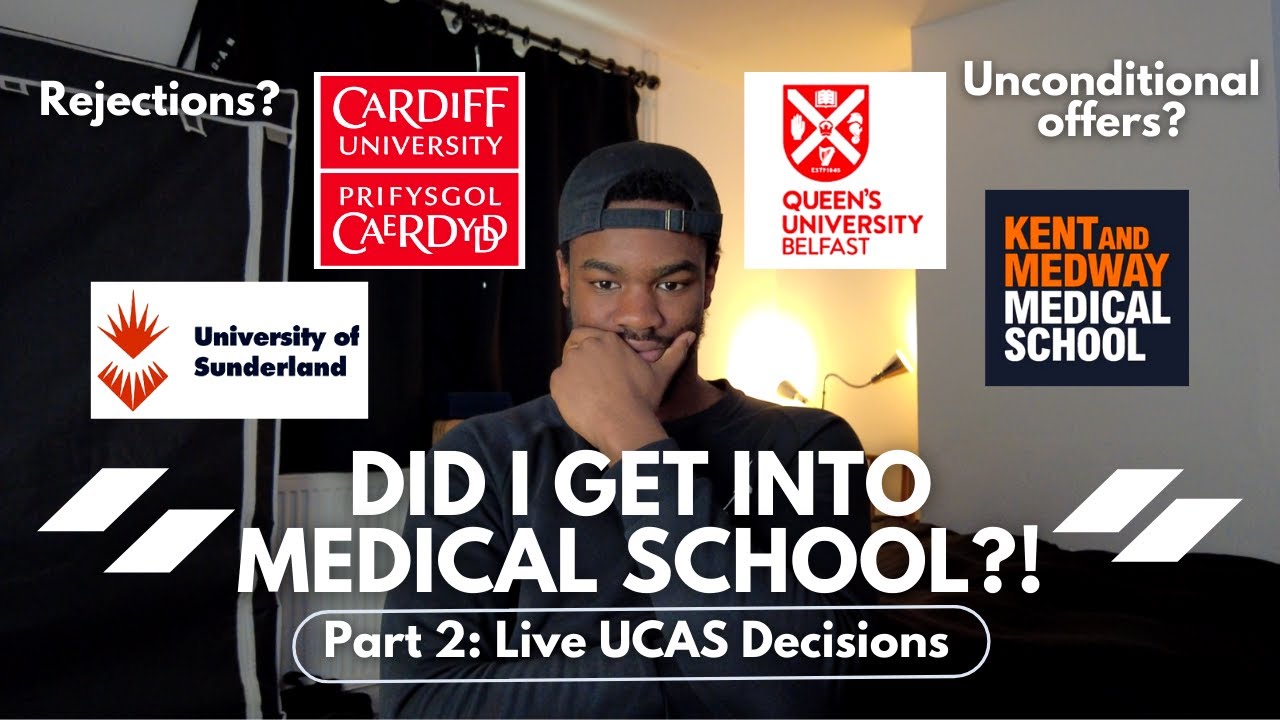 UCAS UNIVERSITY DECISIONS 2022 *LIVE REACTION* - Did I Get Into Medical School Part 2