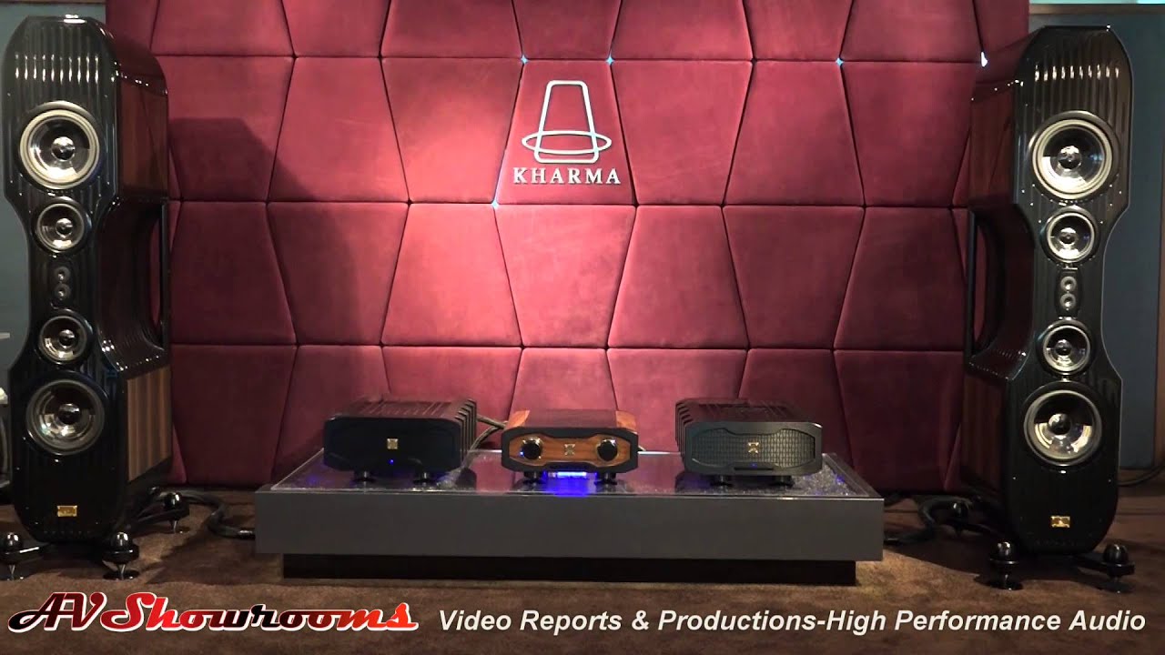Kharma Exquisite Midi Grand $175,000 loudspeakers, Kharma amplifiers, dCS, Highend Munich
