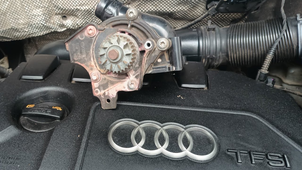 SACAR BOMBA DE AGUA AUDI Q3 APLICA PARA EL MOTOR 2.0 TFSI/TSI PASSAT/TIGUAN/ VENTO ETC #vagcars