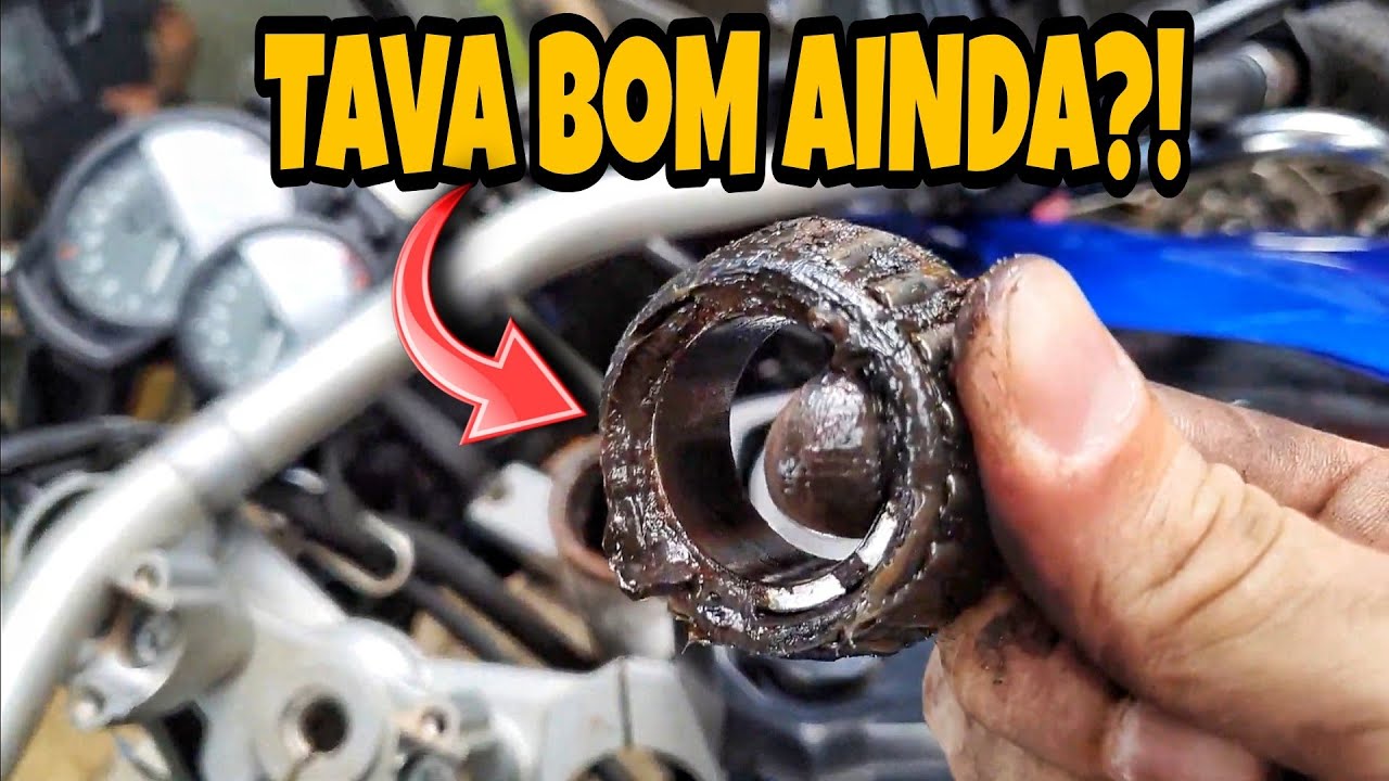 TROQUEI O ROLAMENTO DA DIREÇÃO DA MINHA F800GSA - CASAL GSA