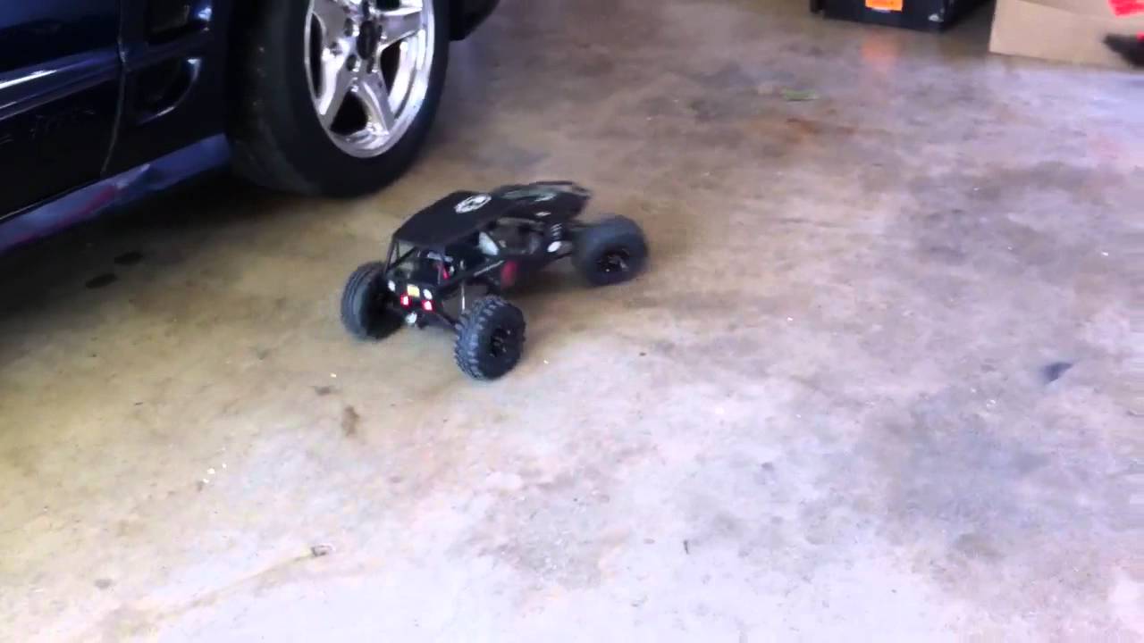 Axial Wraith dig upgrade demo