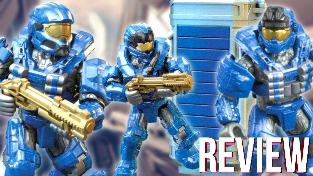 The Grenadier Armor Pack is AWESOME! Halo Mega Construx Review.