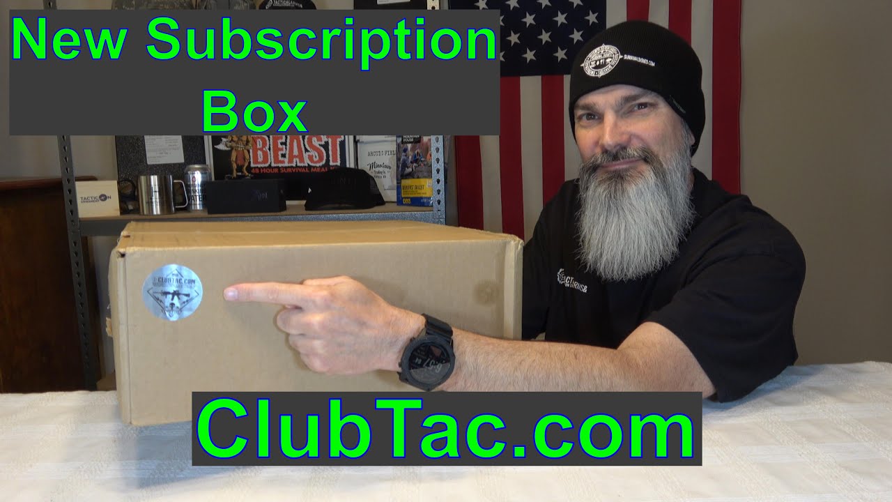ClubTac Premium Crate Subscription Box!!!