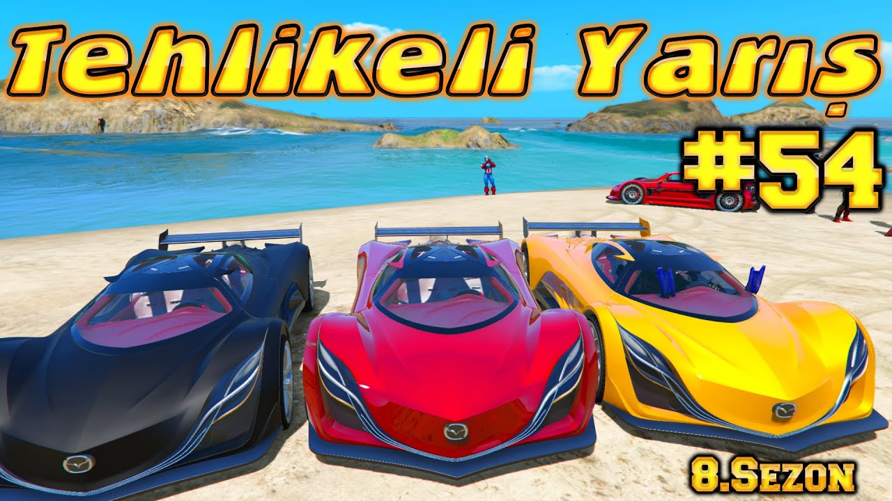 MAZDA FURAİ SÜPER ARABA - Örümcek Adam Tehlikeli Yarış