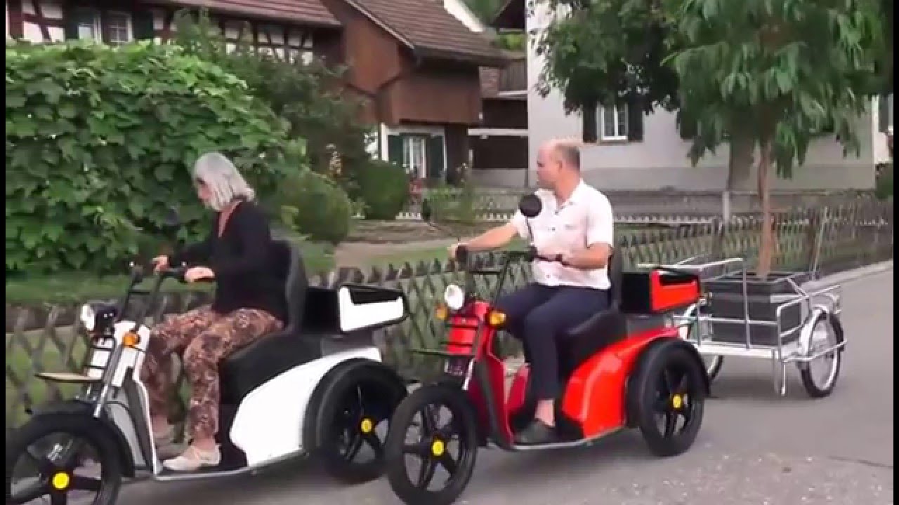 Mit dem neuen Elektromobil KYBURZ DX2 sicher auf allen Wegen unterwegs