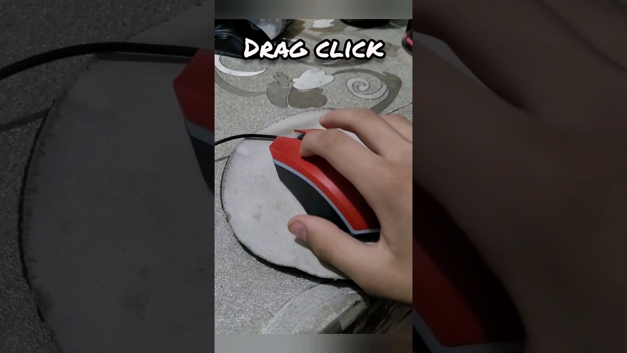 Alguns tipos de Clicks de mouse 