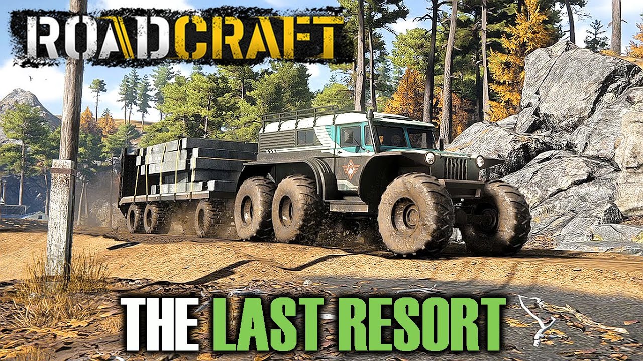 Худший способ доставки бетонных плит в ROADCRAFT...