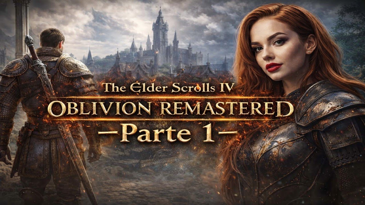 The Elder Scrolls IV: Oblivion Remastered – Parte 1 | O Começo da Jornada | Retro Gamer F