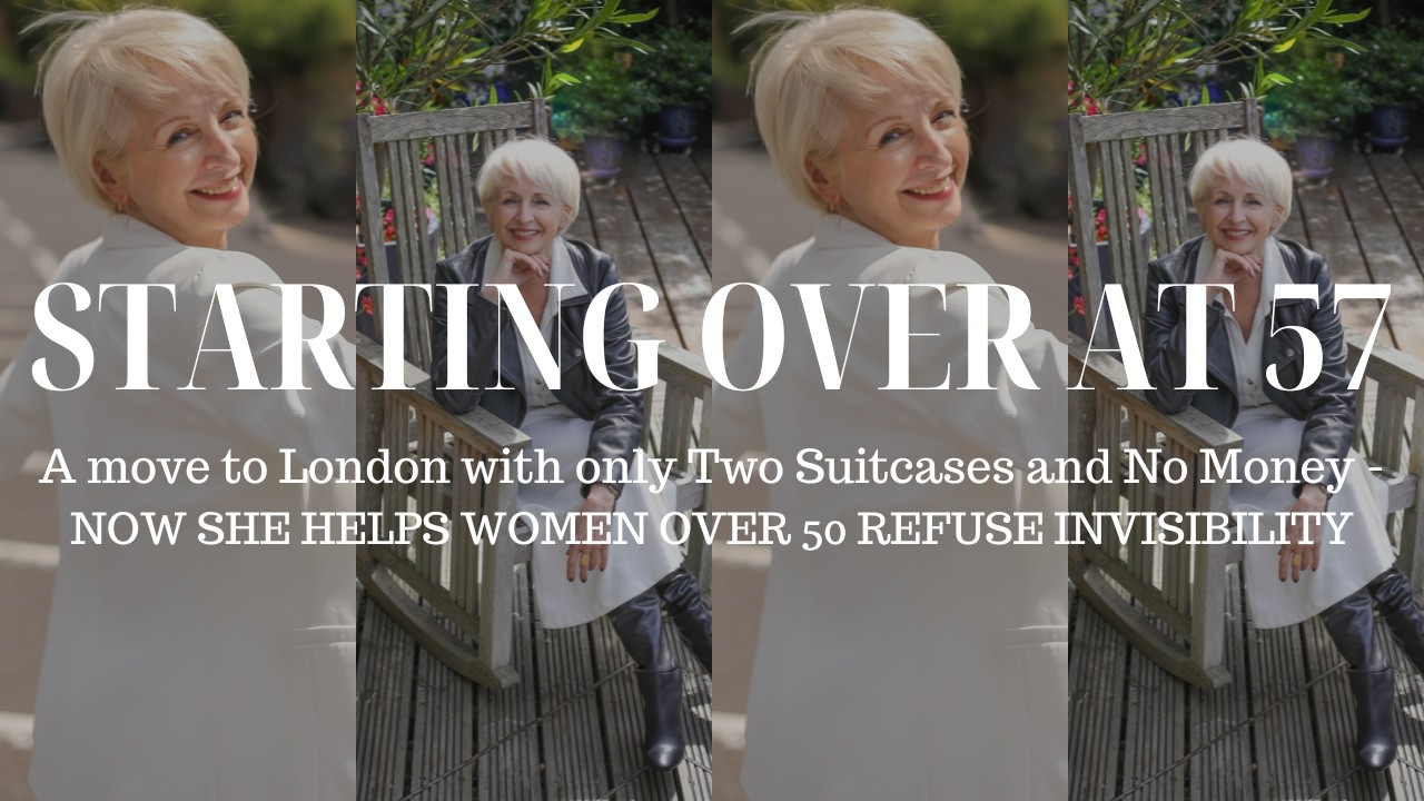 Starting Over at 57: Two Suitcases, No Money — Now She Helps Women Over 50 Refuse Invisibility