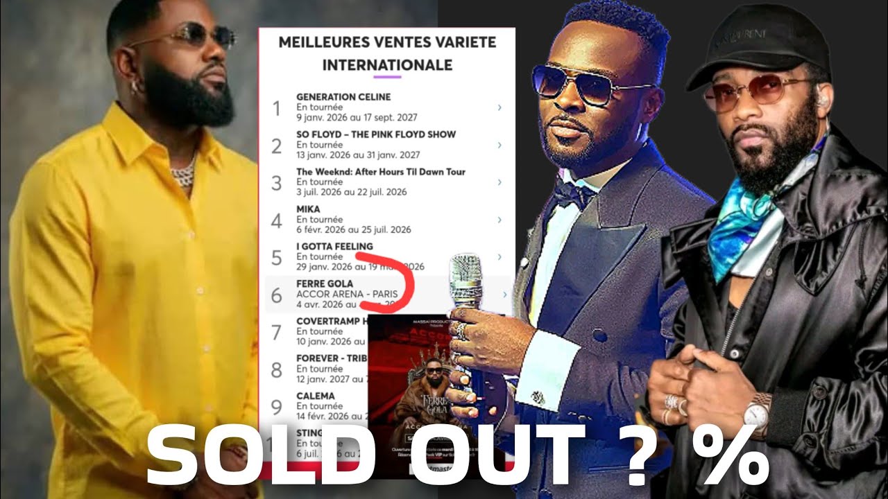 🔴 Ferre 5 em  ba golois prêt ya Sold Out Etikali kaka 5000 billets