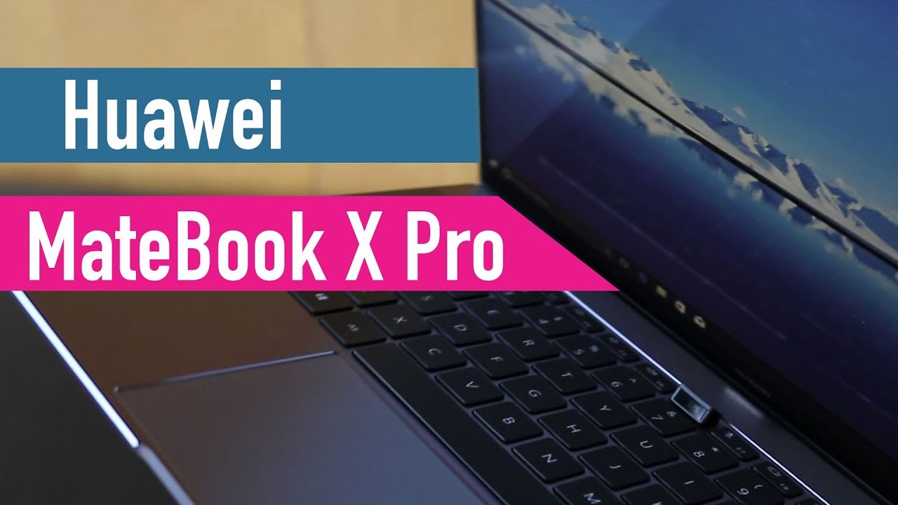 Huawei MateBook X Pro unboxing video