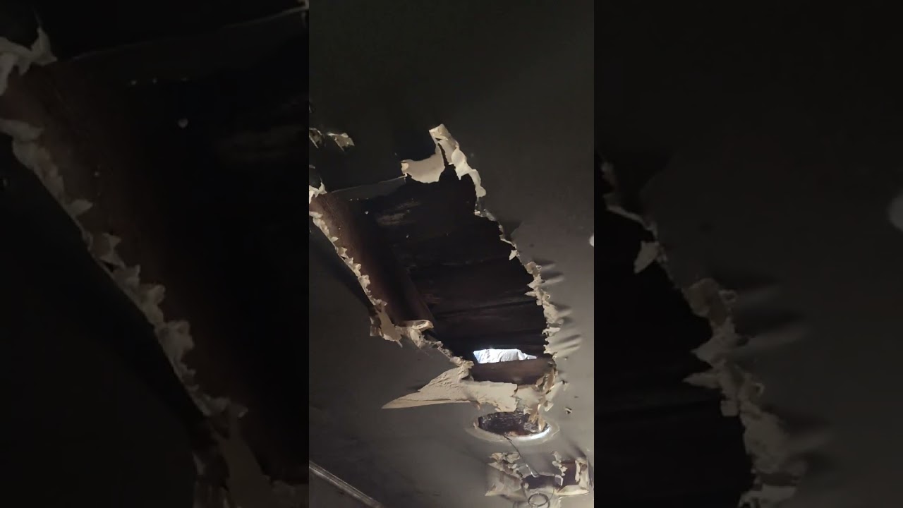 Remains of home after devastating fire