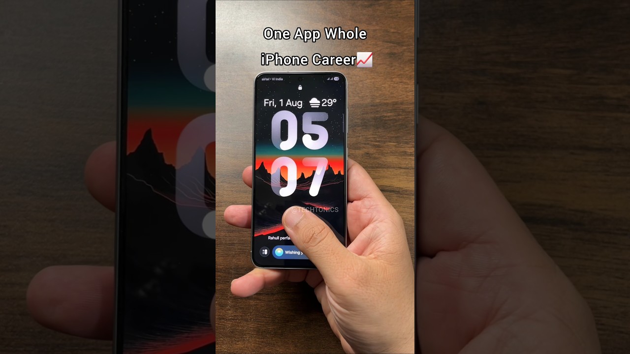 Samsung vs iPhone Customization App🔥