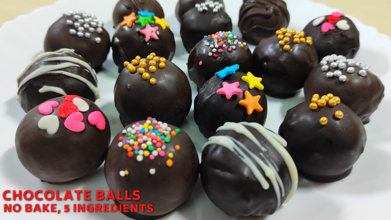 Oreo Chocolate Balls। No Bake Chocolate Balls | Oreo Recipes | Oreo Biscuit Cake Balls | Tasty Life