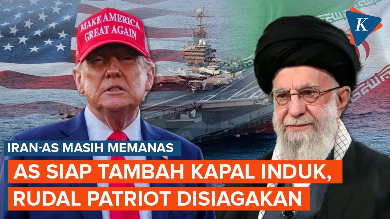 Trump Makin Gencar Tekan Iran, Siap Tambah Kapal Induk, Rudal Patriot Siaga