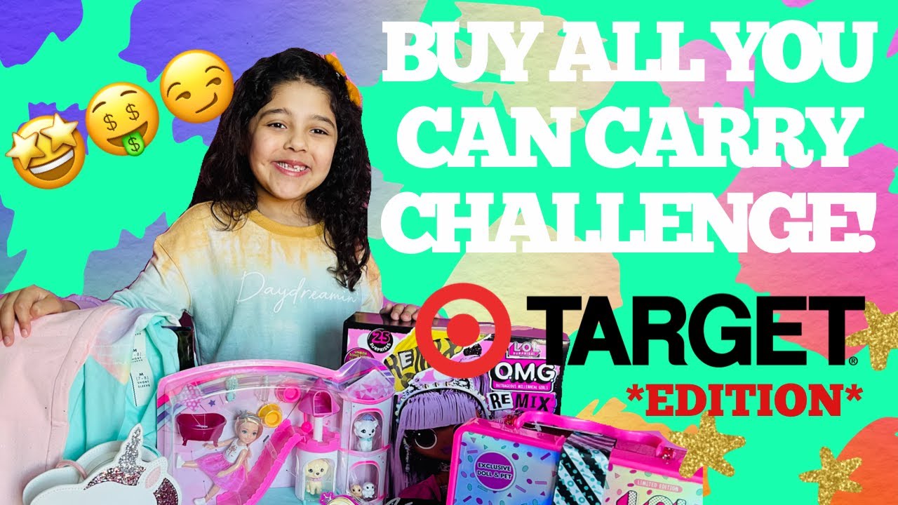 Buy All You Can Carry Challenge!! **TARGET EDITION**