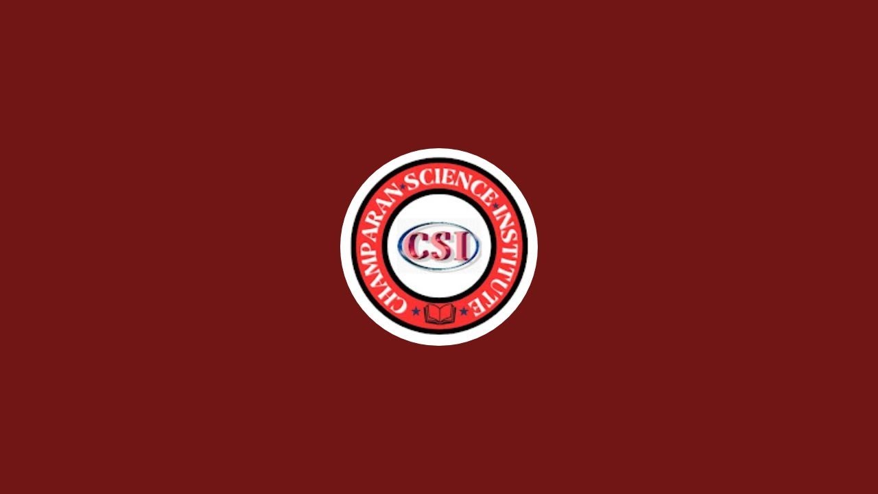 Champaran Science Institute By Arbind Sir