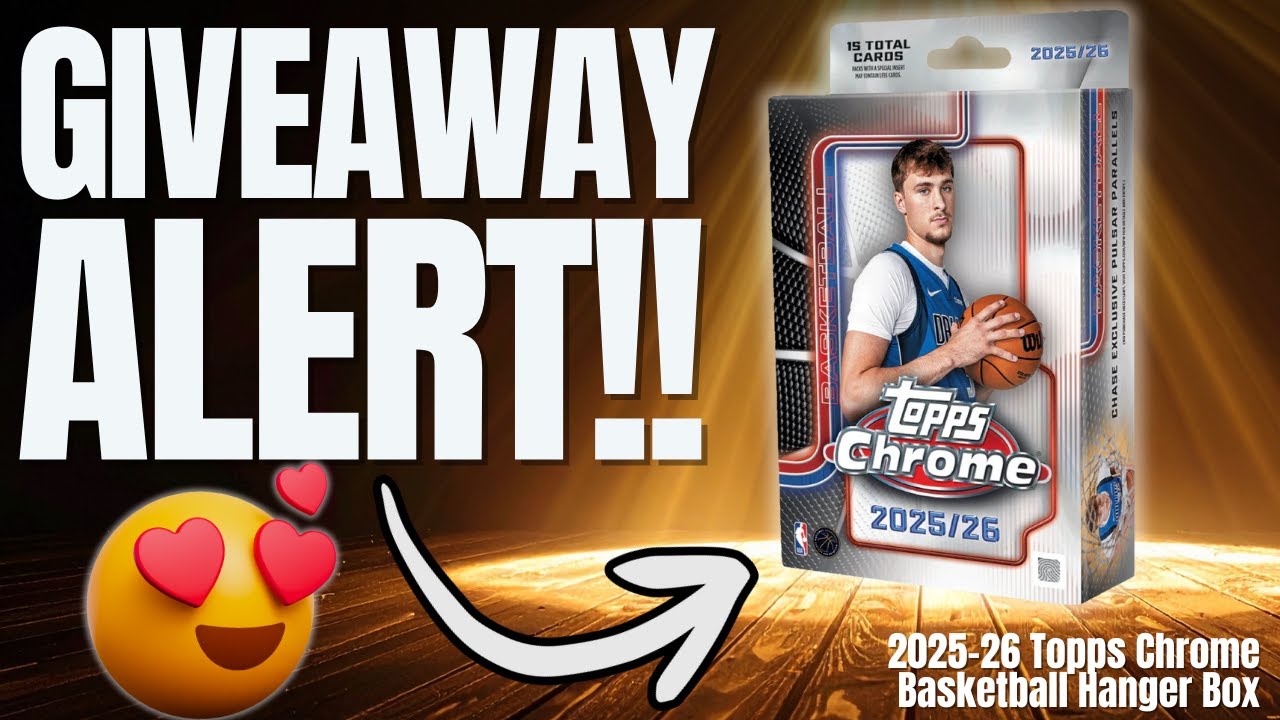 30 HANGER BOX RIP!!! 2025-26 Topps Chrome Basketball + Hanger Box GIVEAWAY