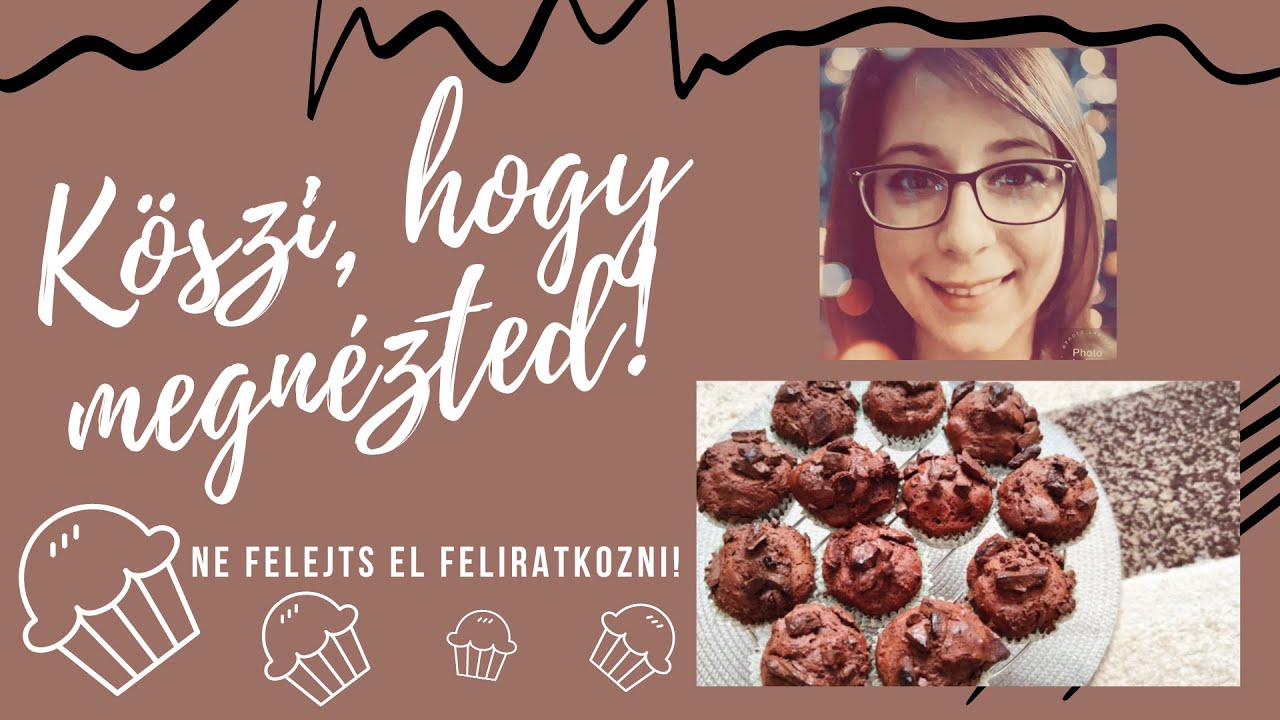 Gluténmentes csokis🍫muffin🧁pár perc alatt kész👌| Gluten-free chocolate muffin ready in a few minutes