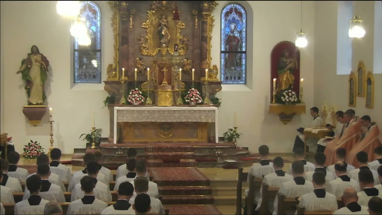 15. März 2026 - Gesungene Vesper mit Sakramentsandacht - Priesterseminar Herz Jesu