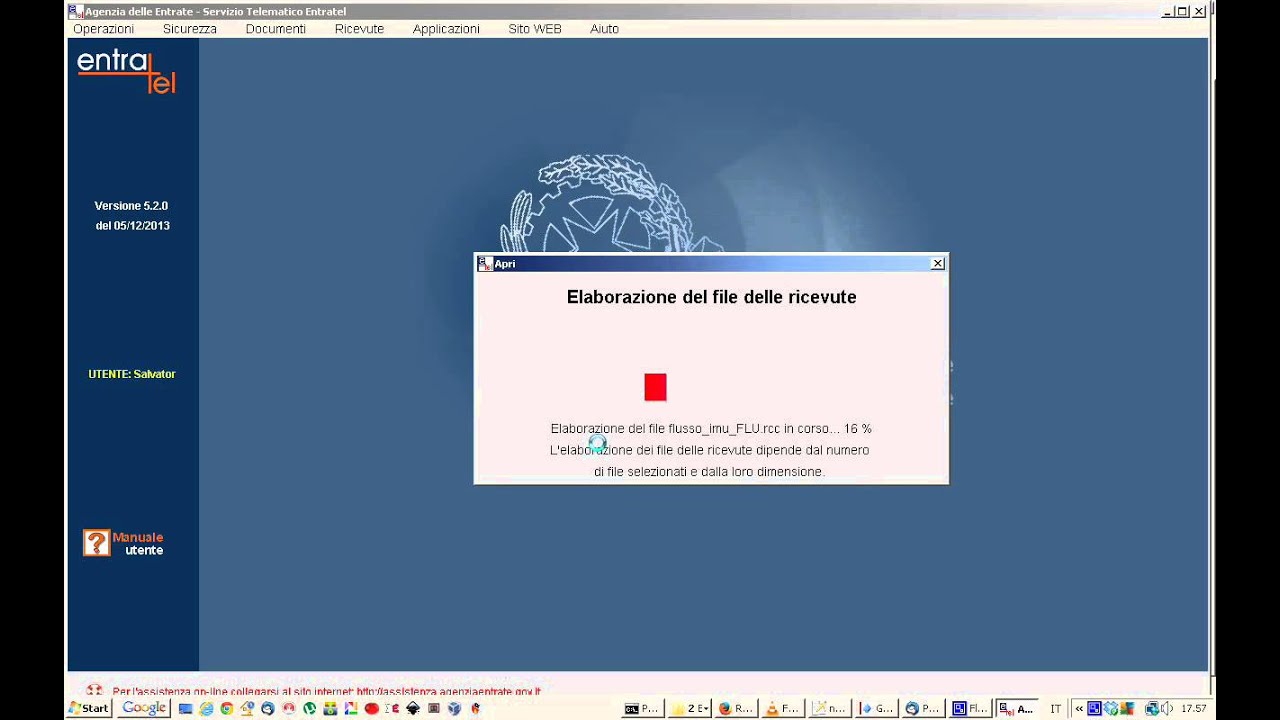Entratel: apriamo le ricevute automaticamente (Versione iniziale non pi&ugrave; prodotta)