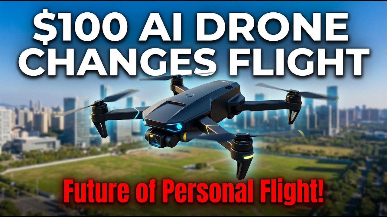 Эти корейские дроны с искусственным интеллектом стоимостью 100 долларов меняют будущее персональн...