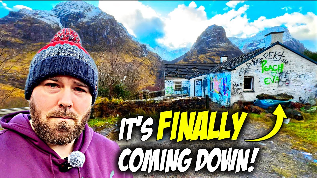 Они сожгли его после того, как я ушёл! — Заброшенное убежище Джимми Сэвила в Гленко-Хайлендс