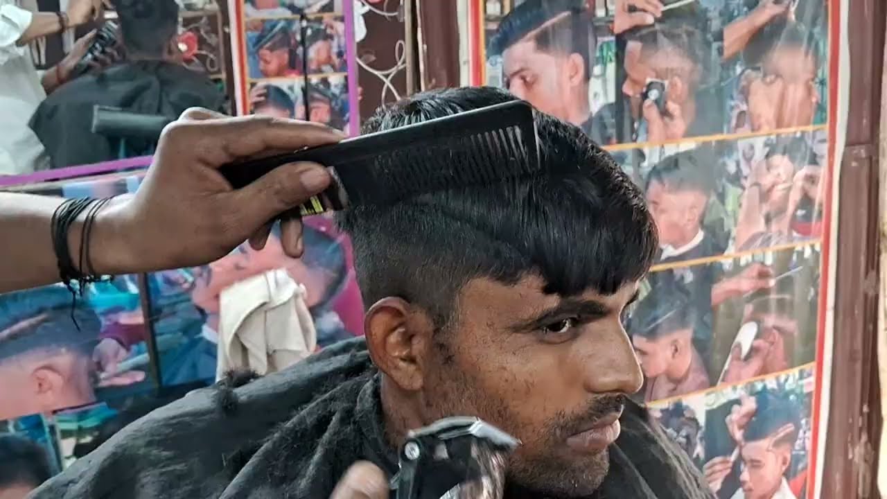 🇮🇳INDIA TRIMMER CUTS 2NUMBER 3NUMBER 1NUMBER COMB MIXED HIGH FADE HAIRCUTS (🇮🇳INDIAN AMIT BARBER )