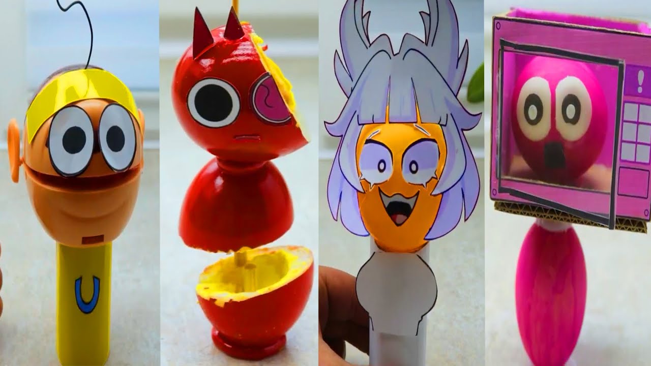 DIY Oh no! HELP Incredibox Sprunki DIY Big Collection 