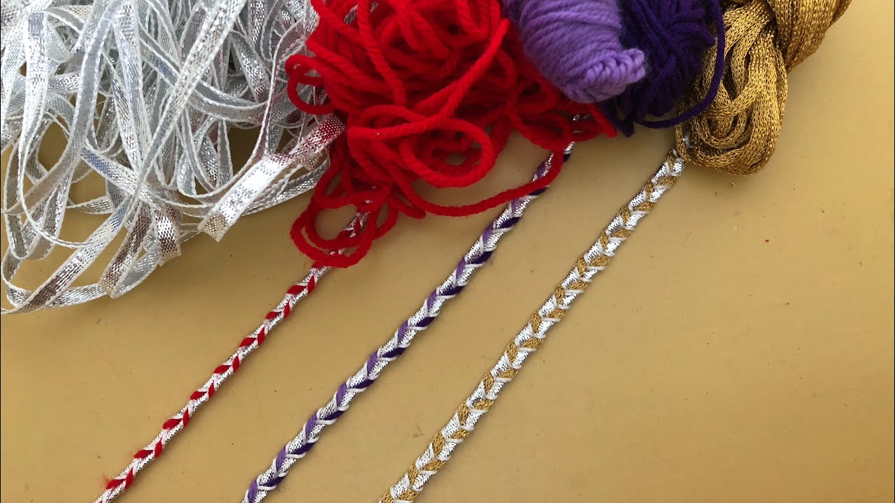 Gota Lace Making At Home | Easy Gota Lace Making | Gota Dori 