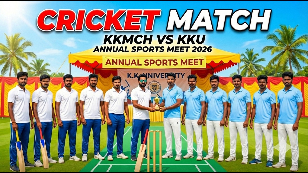 KKMCH vs KKU: Epic Cricket Battle | Thrilling Annual Sports Meet | Most Thrilling Cricket Moments