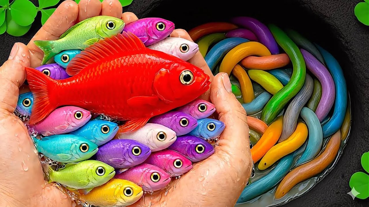 Я ловлю пресноводных рыб, аквариумных рыбок в волшебных яйцах, черепах, мальков омара, золотых ры...