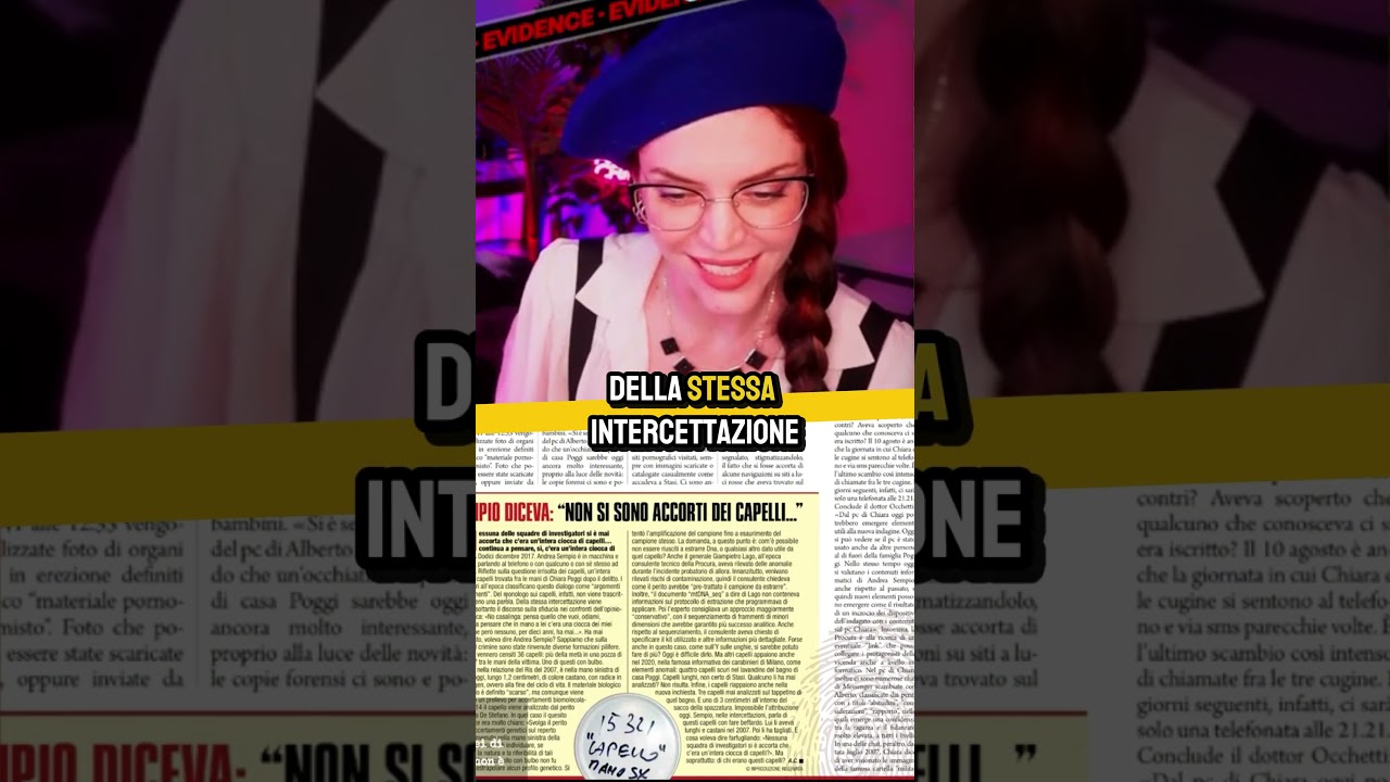 Sempio e la ciocca di capelli