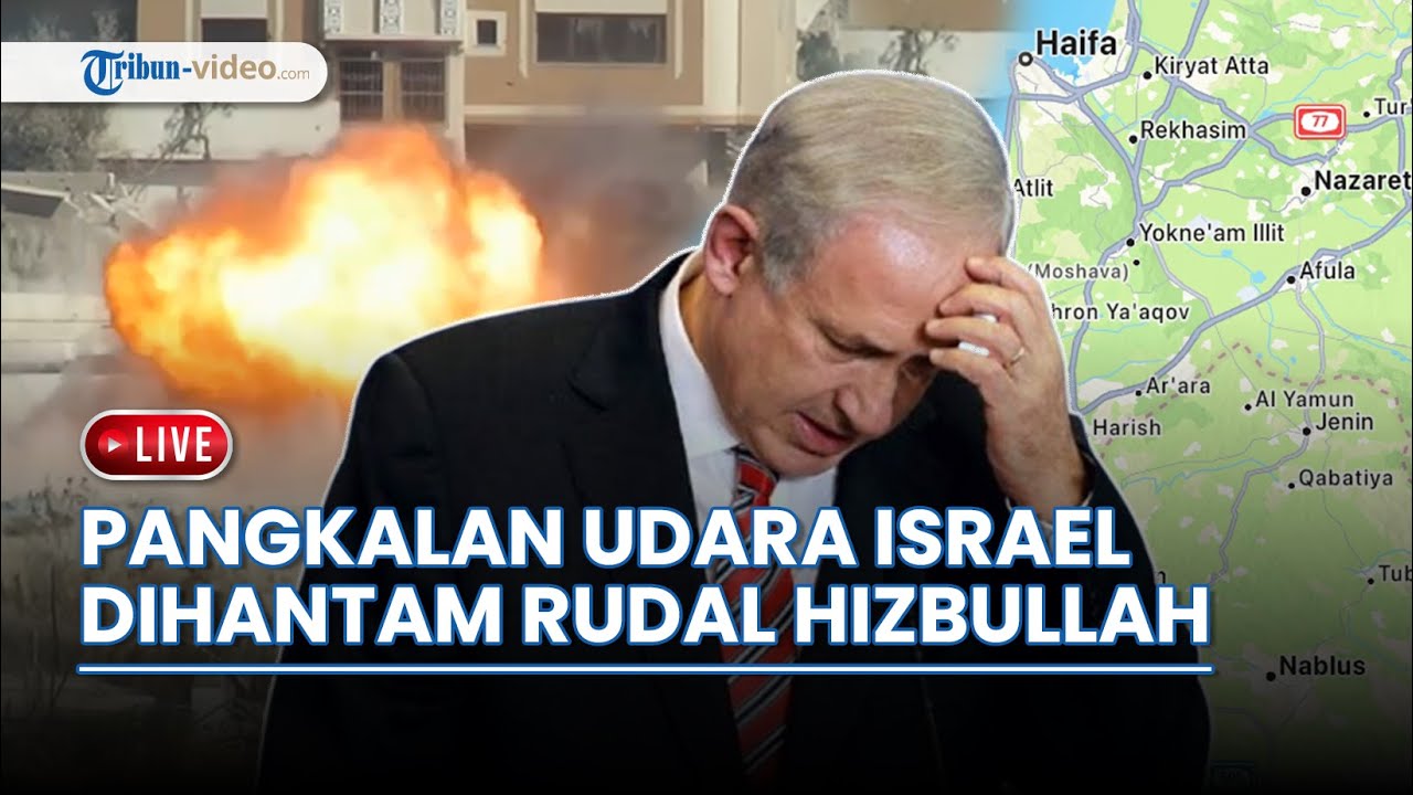 🔴Pangkalan Udara Tel Nof Diobrak-abrik Rudal Hizbullah | Serangan Pagi Buta Drone Irak Hantam Israel
