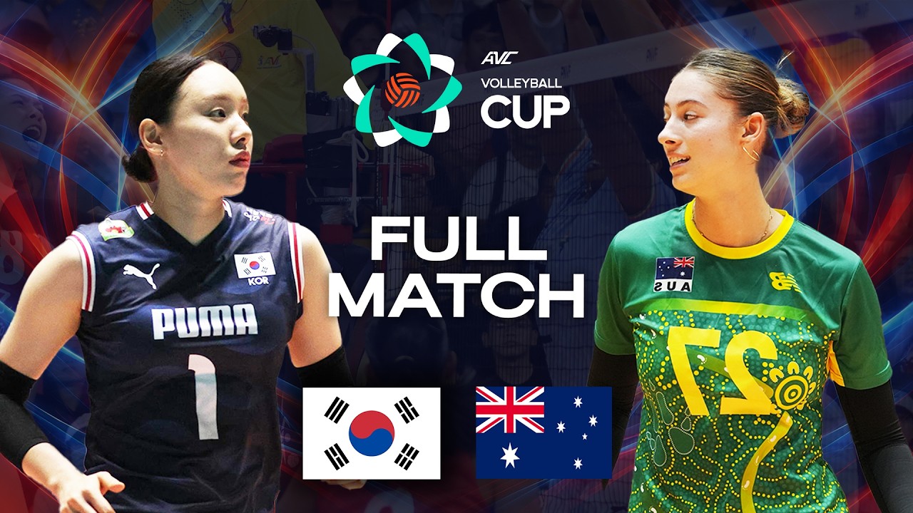 South Korea vs. Australia - Pool Play | AVC Women's Cup 2026