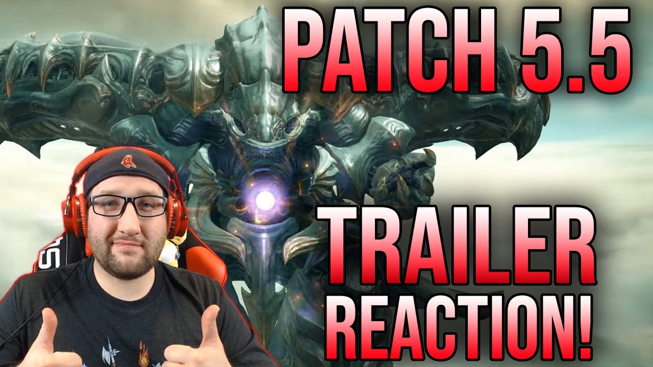Soldier Reacts: FFXIV Shadowbringers Patch 5.5 New Trailer!