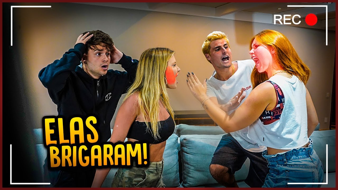AS NAMORADAS BRIGARAM FEIO NA CASA NA MINHA FRENTE!! [ REZENDE EVIL ]
