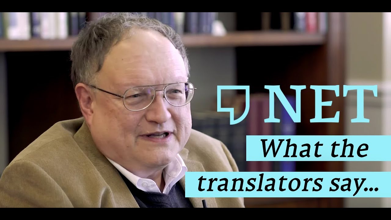 Why is this Bible so transparent? The NET Bible.