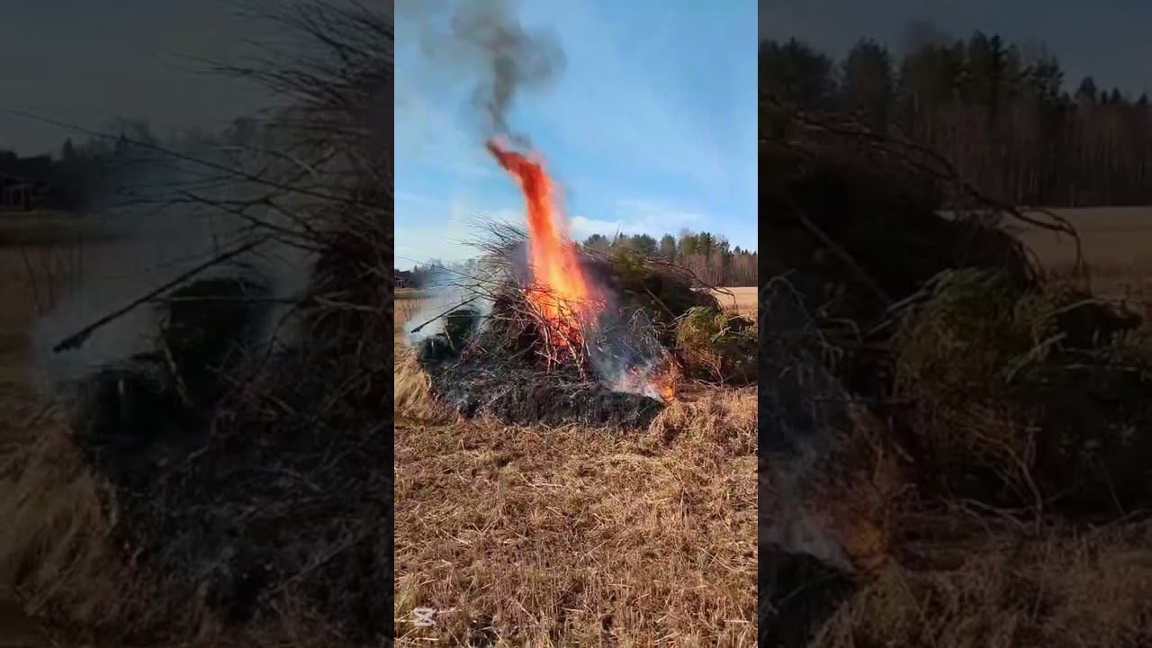 ชมสองบรรยากาศ เดือนเมษายน ฟินแลนด์ V.S เมืองไทย  อากาศ แตกต่าง หิมะยังไม่ละลาบ