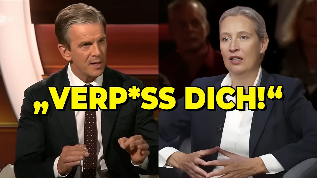 Alice Weidel nach hitzigem Streit aus Markus Lanz Show geworfen