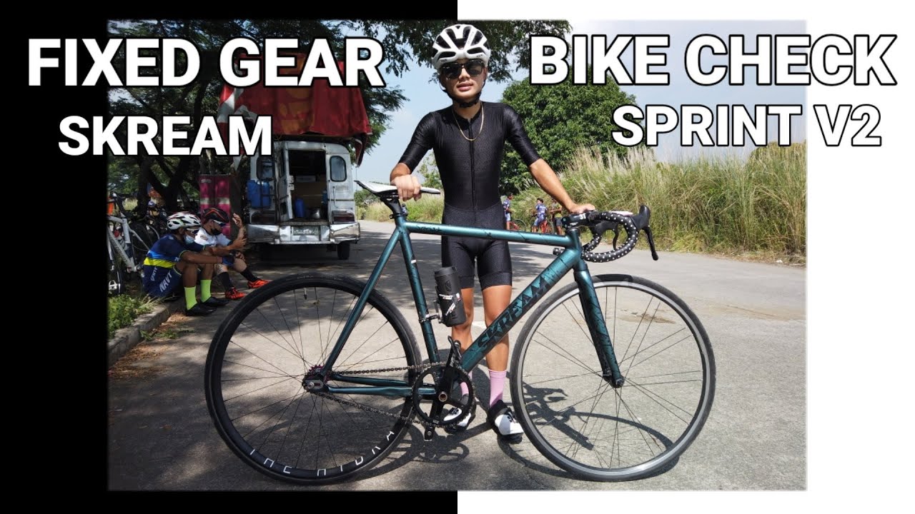 BIKE CHECK: SKREAM SPRINT V2 FIXEDGEAR NA BINUNDOL NG NMAX SA SERVICE ROAD DIPA BAYAD SI KARL HI SAD
